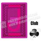 Красный цвет играя карточек бумаги плутовки покера незримый применяется к клубу покера