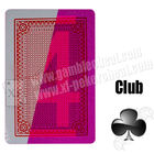 Бумага Li ящика покера бортовая маркировала карточки/красный незримый покер