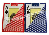 Карточки покера Техас маркированные Holdem сделанные пластичным слон индексом
