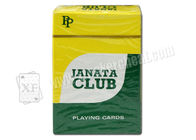 Карточки покера бумаги клуба Индии Janata маркированные для слепой игры и внутри - вне игра