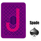 Путешествия покера Belote бумага играя карточек европейского незримая для играя в азартные игры плутовки