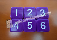 плашки цветастого пластичного фикчированного казино 14mm волшебные для азартной игры плашек