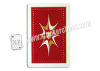 Маркированная пластмасса играя карточек Тайвани Ракеты плутовки азартной игры незримая