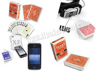 Карточки бумаги негра Италии Dal незримые играя для блоков развертки покера
