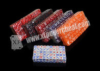 плашки казино прозрачной пластмассы 14mm волшебные установленные с медициной внутрь
