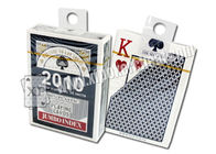 Eco Pvc пластмассы маркированные палубы выходки 100% карточки для игр казино