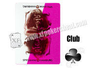 Карточки игр покера незримые играя/бумага стрелки играя маркированные карточки