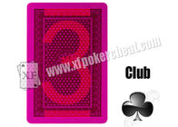 Карточки ОДОБРЕННОЙ бумаги тавра льва незримые играя, играя маркированные карточки для игр покера