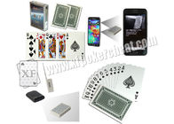 Карты покера невидимых штрихкодов маркированные для игральных карт волшебства блока развертки покера