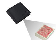 Черный короткий анализатор покера камеры бумажника для маркированного блока развертки игральной карты