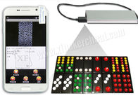 Игральные карты Пайгов невидимой стороны маркированные красочные для короля С518 Анализатора Телефона ПК
