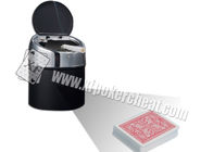 Черная пластиковая камера Аштрай для игральных карт штрихкодов развертки невидимых