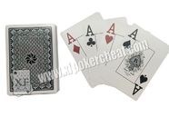 Карты покера королевского большого штрихкода стороны размера номера широкого маркированные для упредителя покера