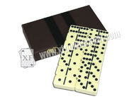 Желтые домино Марк двойника 6 для плутовки покера в игре карт