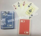 Пластмасса игральные карты 2818 Найпес Фоурнир устройства азартных игр красные/голубые слон стороны