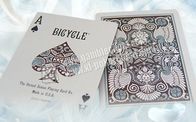 Игральные карты первоначальной бумаги велосипеда Плума невидимые для камеры фильтра