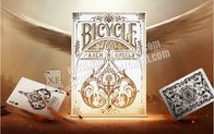 Бумажный свод велосипеда двигает под углом цвет 8.8*6.3км игральных карт покера серый