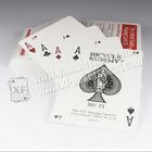 Руммы игральные карты бумаги велосипеда отмеченные с покером обжуливая невидимые чернила для объективов
