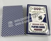Игральные карты размера моста Но.999 с маркировками штрихкодов невидимых чернил для плутовки покера