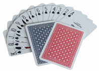Карточки Modiano Ramino наборов спички покера играя в азартные игры красные пластичные играя