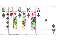 Изготовленные на заказ играя в азартные игры упорки Copag 1546 карточек пластичного слон индекса играя
