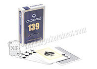 Водоустойчивое играя в азартные игры Copag 139 карточек регулярн индекса размера моста бумажных играя