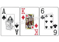 Карточки водоустойчивого размера стрелки KEM красного слон играя/маркировали карточки покера