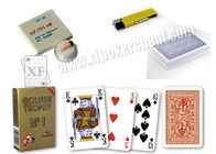 Пластмассы трофея Modiano итальянки карточки покера золотистой маркированные для читателя карточки покера