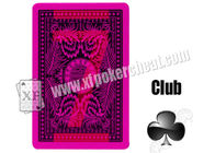 Волшебство подпирает маркированную карточку короля картежника бумажную с плутовкой покера незримых чернил