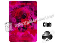 Пластичная тантьема незримое PlayingCards играя карточек для плутовки покера контактных линзов