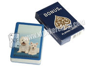 Карточки покера волшебной бумаги картины собаки тантьемы маркированные для анализатора покера