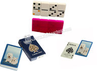 Карточки покера волшебной бумаги картины собаки тантьемы маркированные для анализатора покера