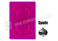 Плутовка покера контактных линзов карточек бумажных карточек доверия 555 незримая играя маркированная