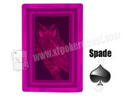 Карточки оригинала клуба плутовки азартной игры наградные бумажные незримые играя маркированные для плутовки покера контактных линзов