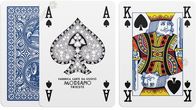 Упорки пластмассы играя в азартные игры 4 карточки регулярн трофея Modiano индекса золотистых играя