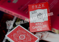 Карточки Бумаги казино короля Картежника Маркировать играя с размером моста