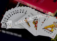 Карточки Бумаги казино короля Картежника Маркировать играя с размером моста