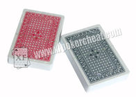 Карточки покера Тайвани королевской маркированные пластмассой, увядают упорные обжуливая играя карточки