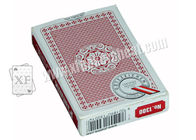 Палуба играя карточек Piatnik индекса бумаги игр казино красная узкая двойная