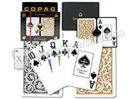 Бразилия Copag 1546 карточек одобренное ISO9001 размера моста пластичных маркированных играя