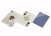 Изготовленная на заказ бумага Modiano DX 2J Италии маркировала карточки покера с видео- инструкцией