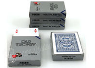 4 карточки регулярн трофея Modiano индекса пластичных золотистых играя с одиночной палубой