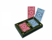 Карточки водоустойчивого размера стрелки KEM красного слон играя/маркировали карточки покера