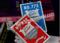 Карточки серебряного пластичного моста упорок изготовленного на заказ казино играя в азартные игры играя, ISO9001