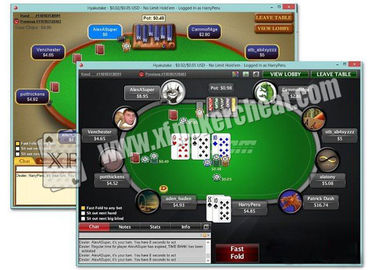 Английское програмное обеспечение анализа Техас Holdem прибора плутовки покера с системой XP