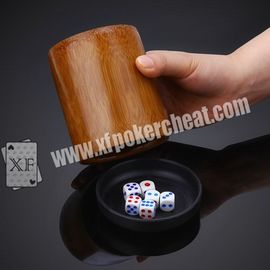 ISO9001 Перспективный кубок на кости / Аксессуары для азартных игр Казино Magic Dice With 4h Battery