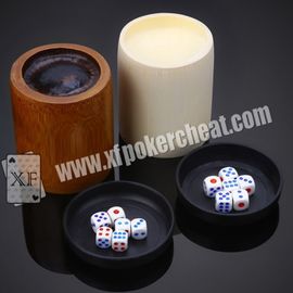 ISO9001 Перспективный кубок на кости / Аксессуары для азартных игр Казино Magic Dice With 4h Battery