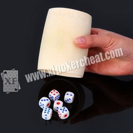ISO9001 Перспективный кубок на кости / Аксессуары для азартных игр Казино Magic Dice With 4h Battery