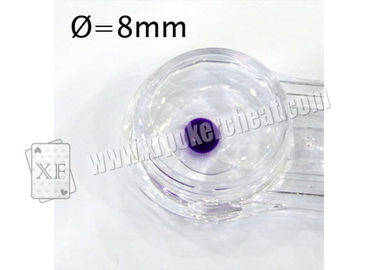 контактные линзы незримых чернил 8mm UV, маркированные контактные линзы карточек