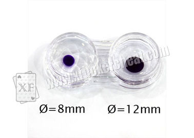 контактные линзы незримых чернил 8mm UV, маркированные контактные линзы карточек